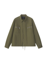 Men's Minimalist Lapel Autumn Top