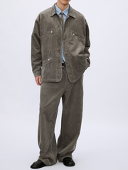 Men's Multi-Zip Corduroy Jacket