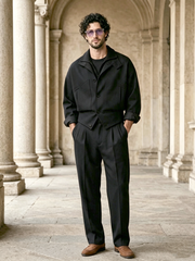 Men's Stylish Casual Short-Length Top Set
