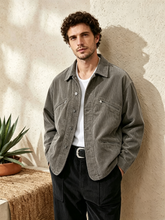 Men's Multi-Zip Corduroy Jacket