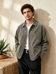 Men's Multi-Zip Corduroy Jacket