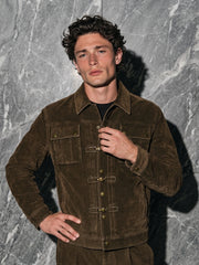 Stylish Men's Autumn Corduroy Jacket