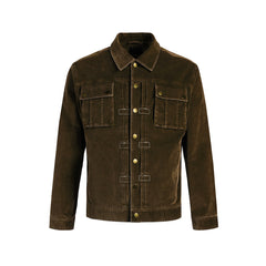 Stylish Men's Autumn Corduroy Jacket