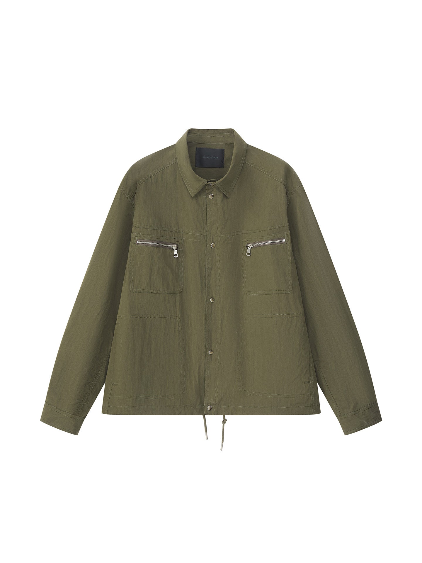 Men's Minimalist Lapel Autumn Top