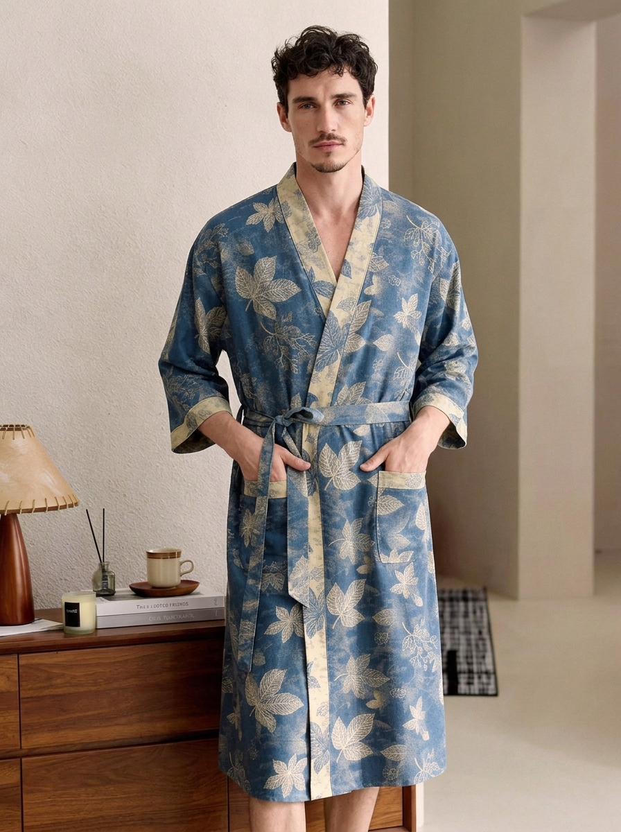 Men's Casual Loungewear Robe