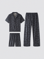Men's Casual 3-Piece Loungewear/Sleepwear Set