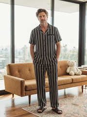 Men's Casual 3-Piece Loungewear/Sleepwear Set